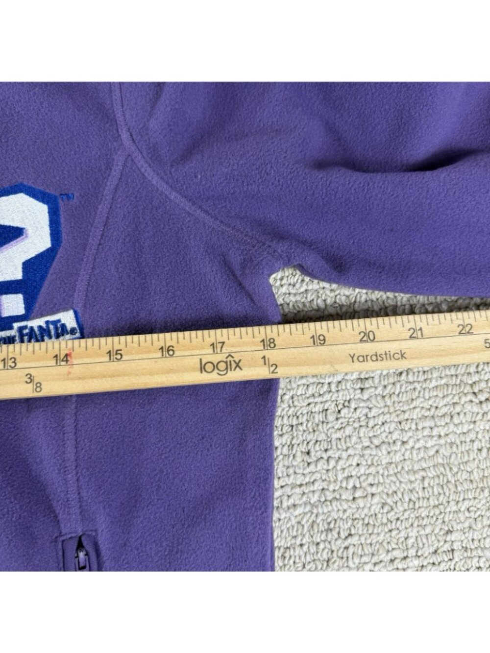 FANTA by Coca-Cola What The Fanta Fleece Jacket Purple Women’s Size Small - Picture 5 of 7